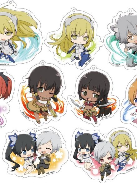 Genco Kirameki Acrylic Collection w/Atari Sword Oratoria CDU of 9