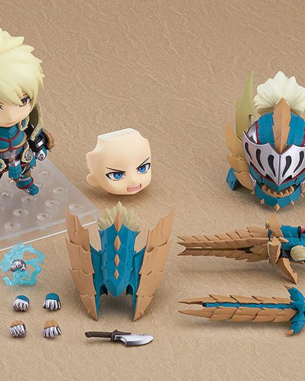 Nendoroid Monster Hunter World Iceborne Male Hunter Zinogre Alpha Armor Ver. DX