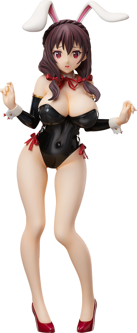 B-style Kono Subarashii Sekai ni Shukufuku wo! Yunyun Bare Leg Bunny Ver. 1/4 Scale Figure