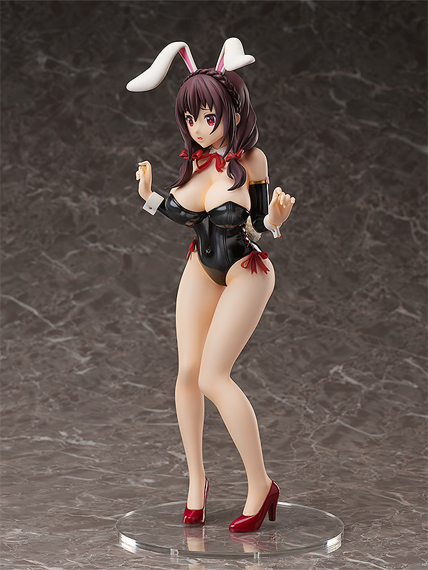 B-style Kono Subarashii Sekai ni Shukufuku wo! Yunyun Bare Leg Bunny Ver. 1/4 Scale Figure - Image 3