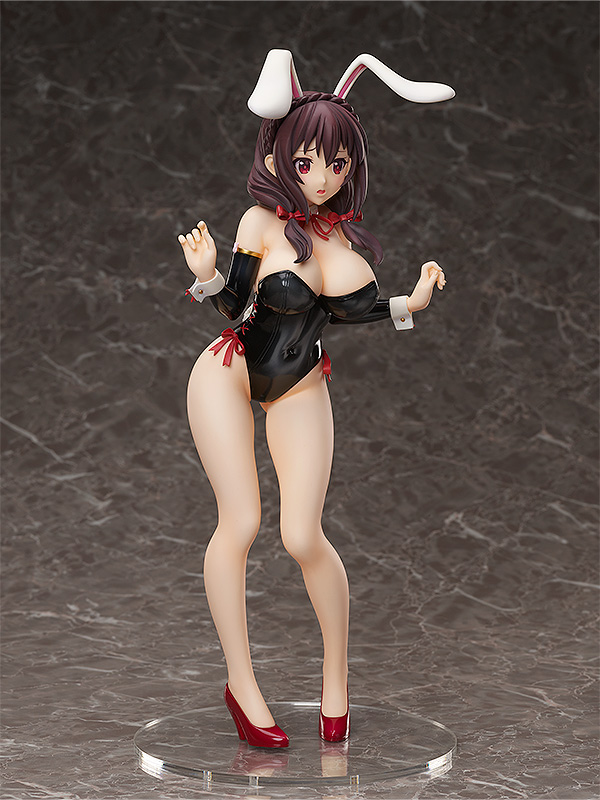 B-style Kono Subarashii Sekai ni Shukufuku wo! Yunyun Bare Leg Bunny Ver. 1/4 Scale Figure - Image 4