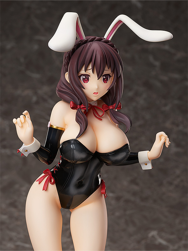 B-style Kono Subarashii Sekai ni Shukufuku wo! Yunyun Bare Leg Bunny Ver. 1/4 Scale Figure - Image 9