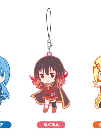 Nendoroid Plus KonoSuba 2 Rubber Strap Set Aqua & Megumin & Darkness Part 2