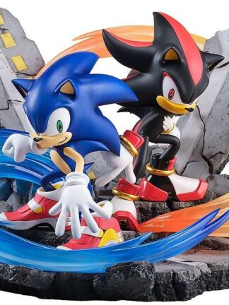 S-FIRE Super Situation Figure Sonic Adventure 2 Sonic The Hedgehog & Shadow The Hedgehog